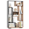 47-Inch Tall Bookshelf for Home Office Living Room